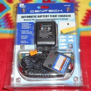 12V Automatic Battery Charger *Maintains Charge of 12v Batteries in Storage